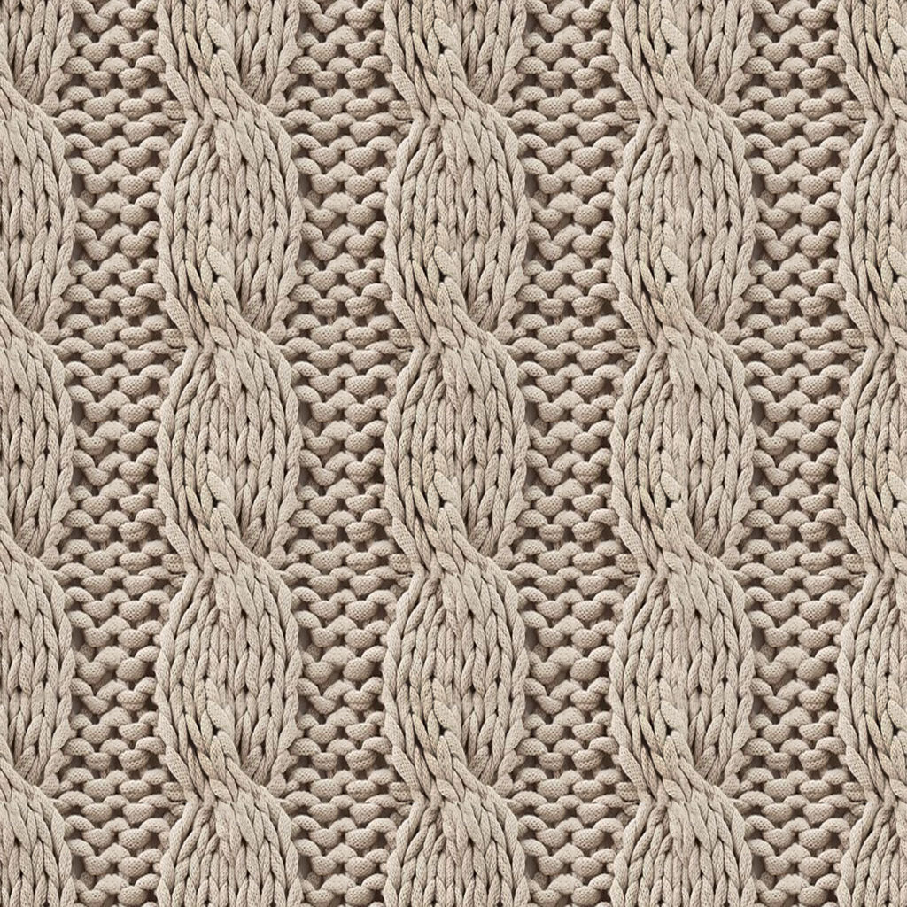 Colossal Handknit Pillow Cover with insert