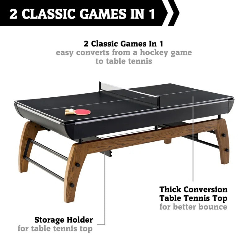 Hall Of Games Air Powered Hockey Table With Table Tennis