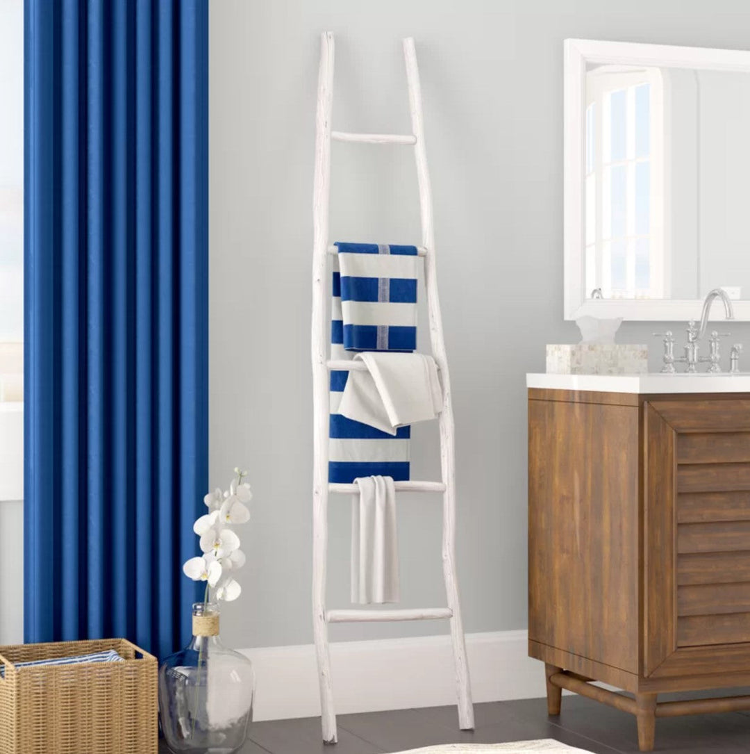Solid Wood Blanket Ladder
