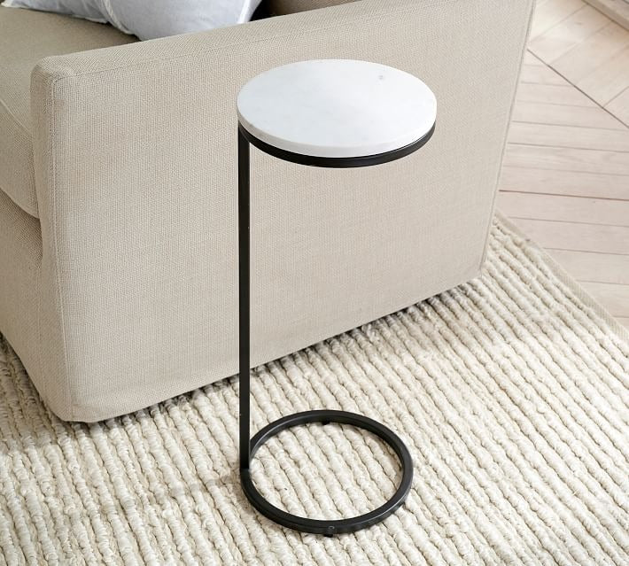 Delaney Round Marble C Table