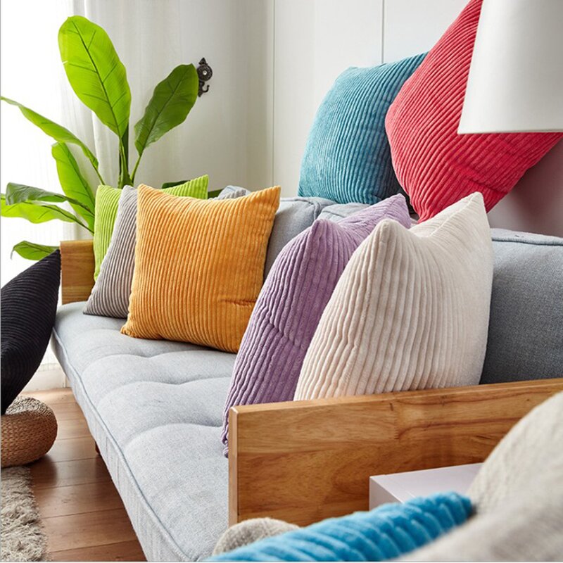 Henri Square Pillow Cover Set of 2