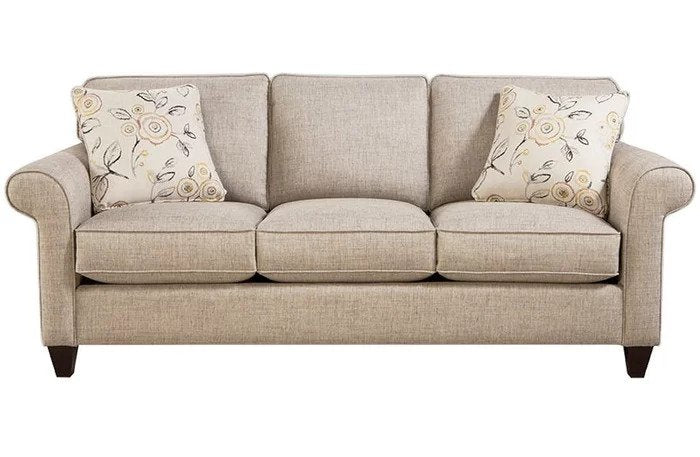 Affordable Fun Rolled Arm Sofa