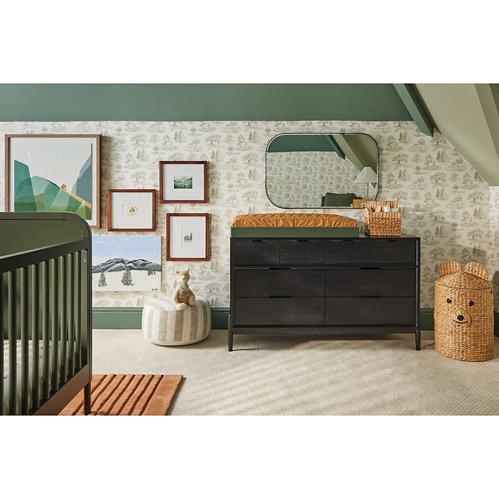 Cove Stone Tan Striped Kids Floor Cushion