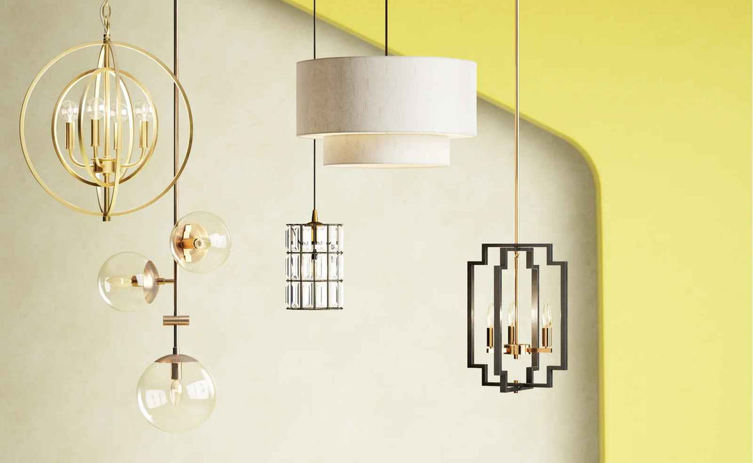 Cruce 3 Light Drum Chandelier