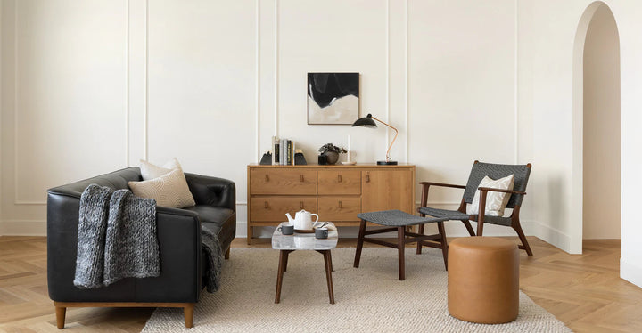 Hamber Oxford Black Sofa