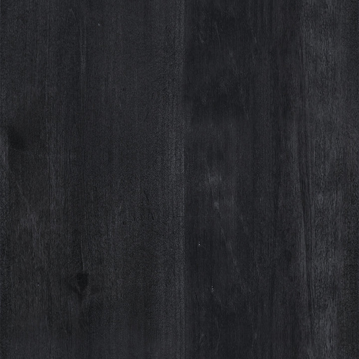 Gibson Black Hanging Arc Floor Lamp with White Shade