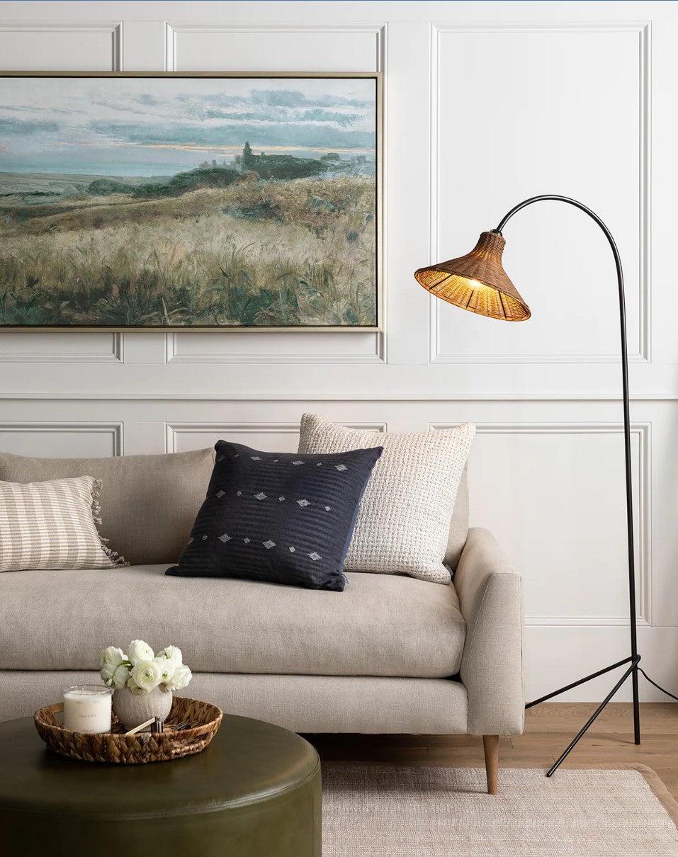 Johanson Woven Floor Lamp