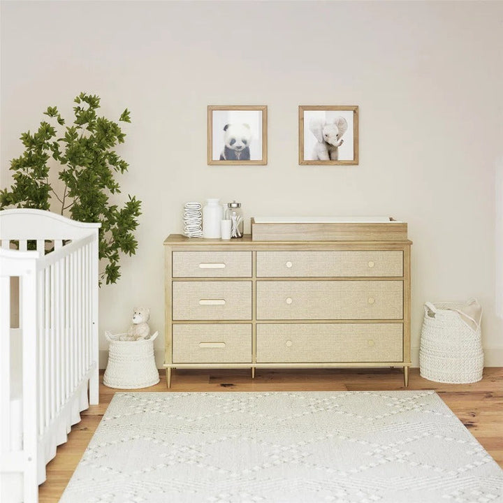 Shiloh 6 Drawer Changing Table Dresser