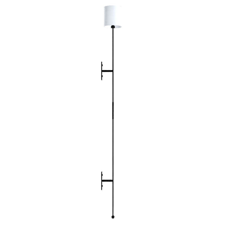 Leggero Black Pole Wall Sconce