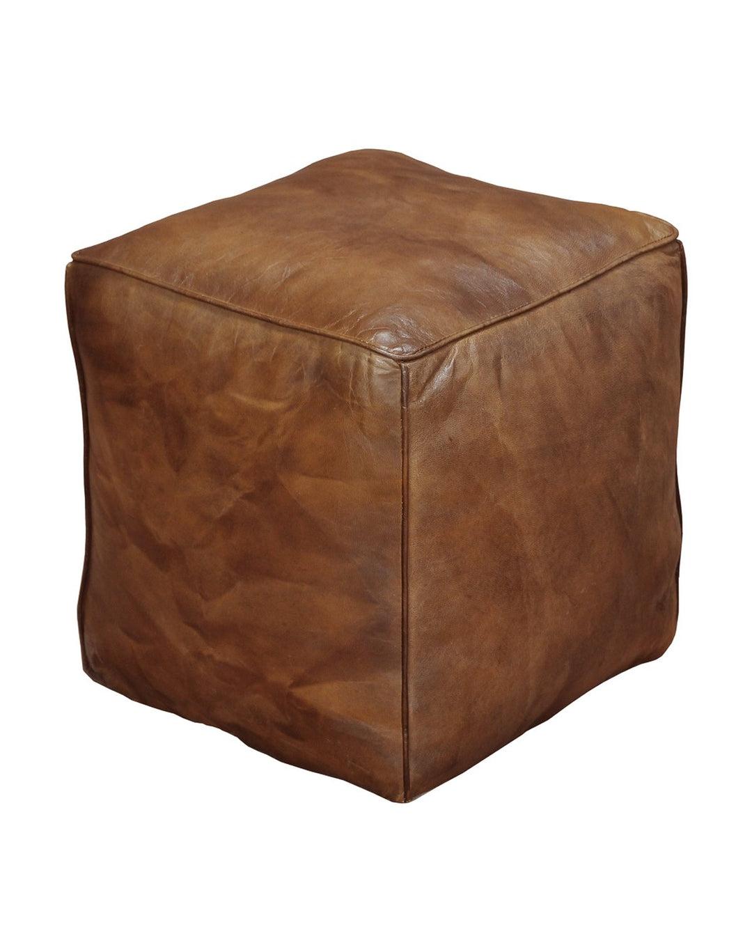 Aldo Leather Ottoman