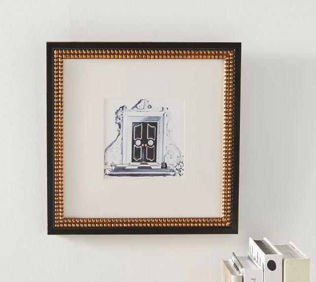 Dorothy Draper's Door Wall Art With Frame