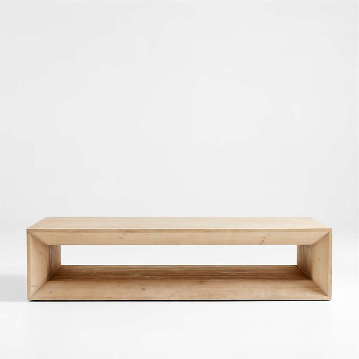 Vernon Rectangular Natural Coffee Table