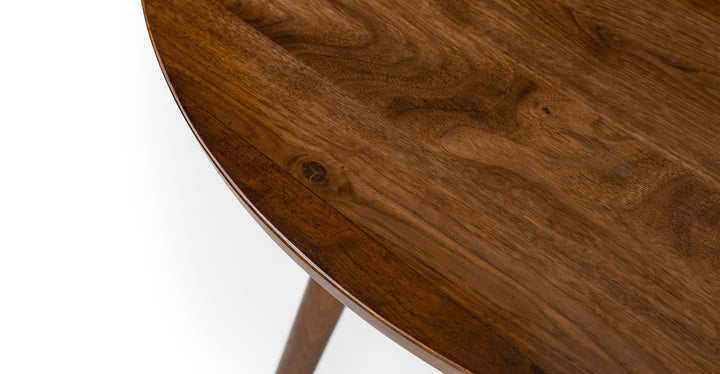 Seno Walnut 36" Round Dining Table