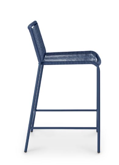 Zina Indigo Blue Counter Stool