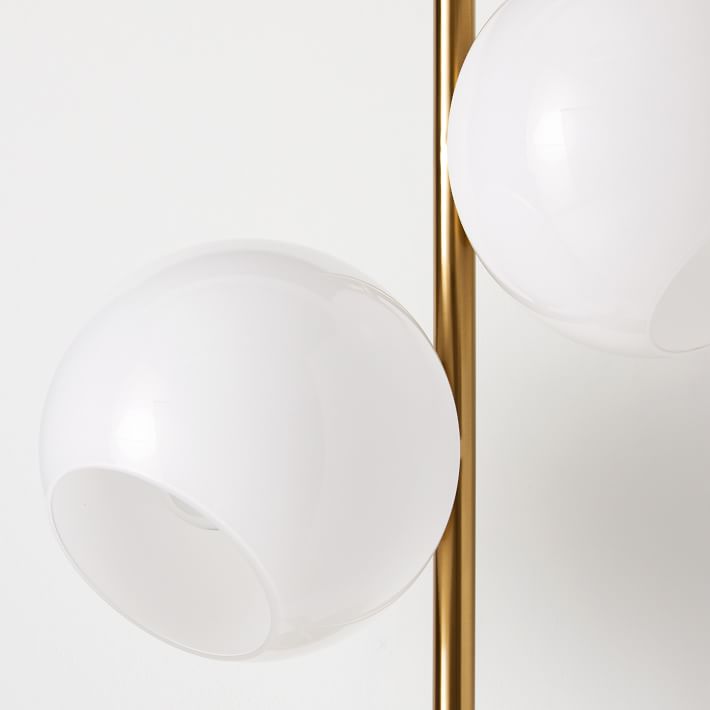 Staggered Glass Two Light