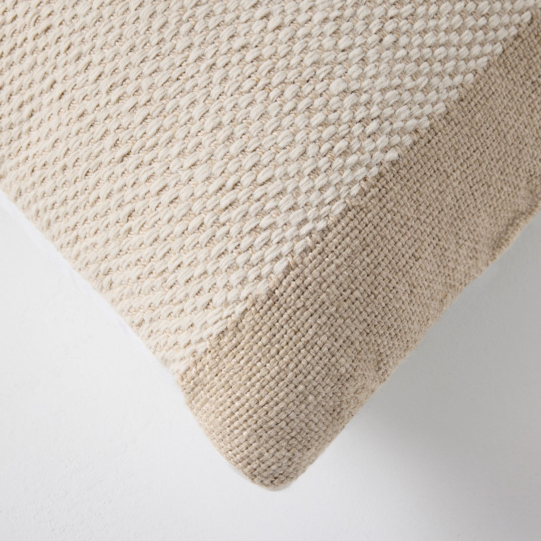 Banded Basketweave Pillow-20"x20"