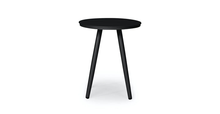 Halden Dark Charcoal 16" Round Side Table