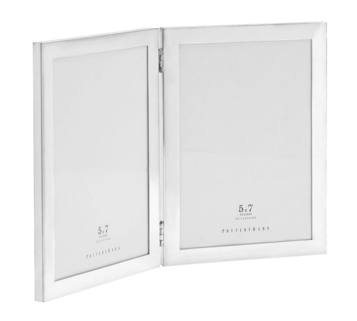 Modern Silver Hinged Frames
