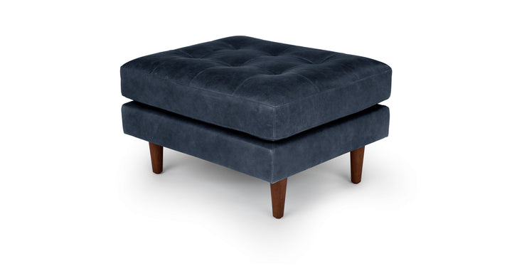 Sven Oxford Blue Ottoman