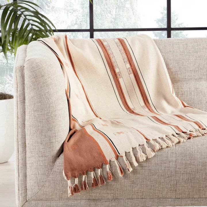 Eves Hand Loomed Tribal Cotton Throw
