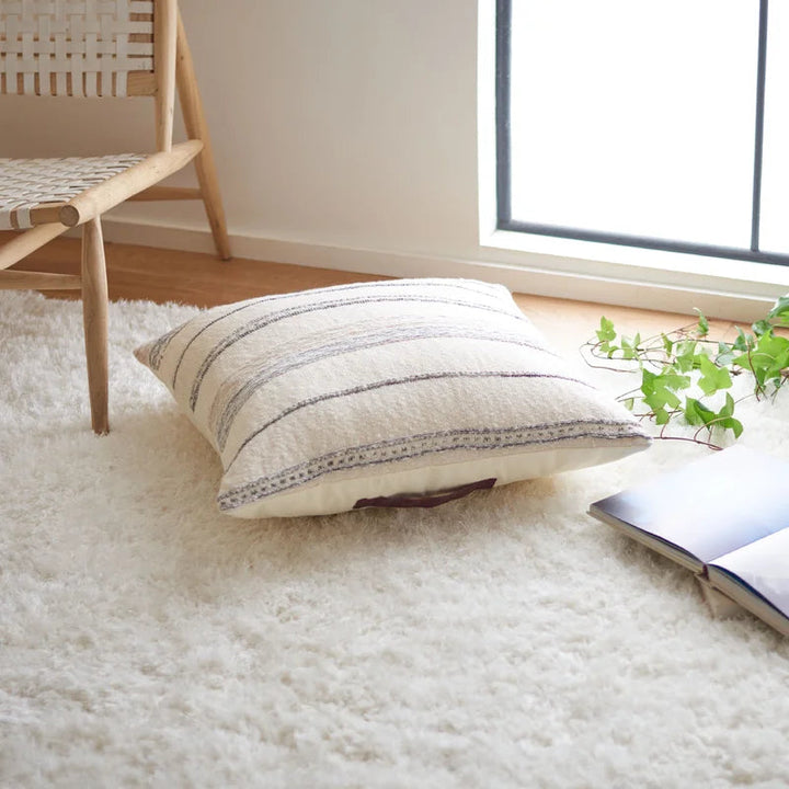 Kapila Cotton Floor Pillow Cover And Insert-24"x24"