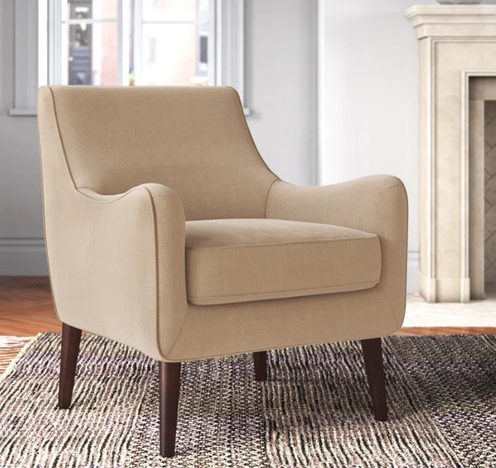 Femi Upholstered Mid-Century Accent Chair
