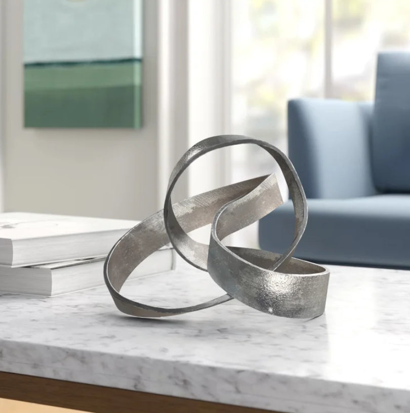 Samara Metal Knot Sculpture