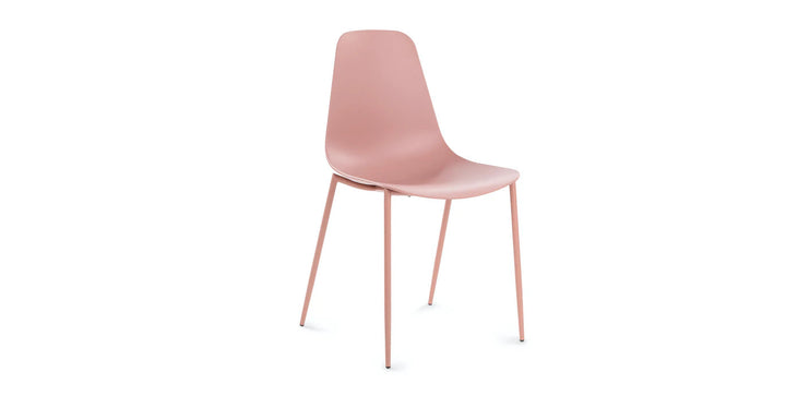 Svelti Dusty Pink Dining Chair Set Of 2