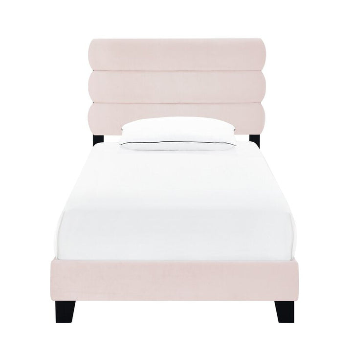 Ronald Upholstered Low Profile Standard Bed-Twin