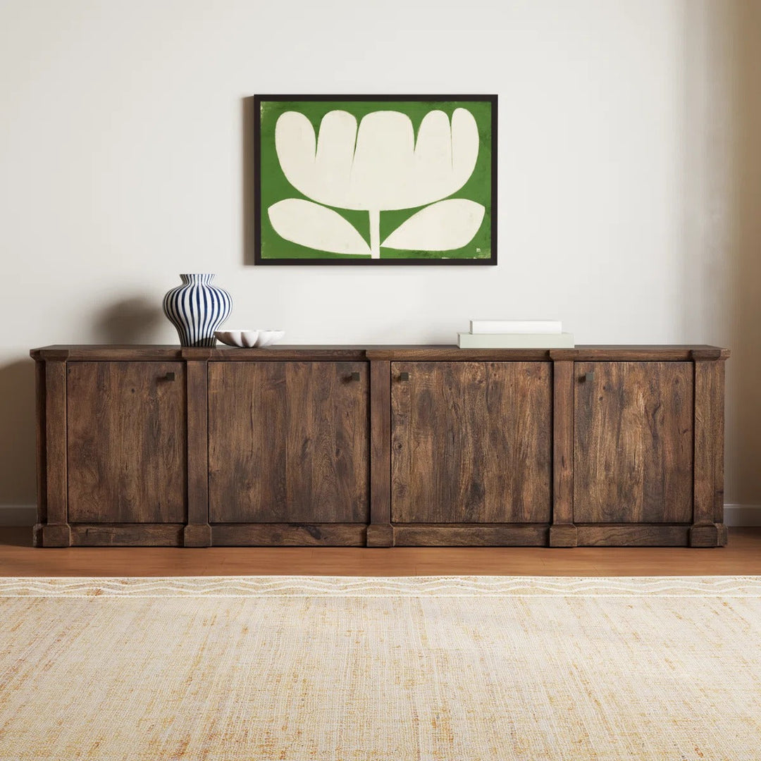 Ned Solid Wood TV Stand for TVs up to 88