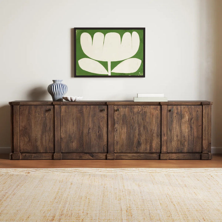 Ned Solid Wood TV Stand for TVs up to 88