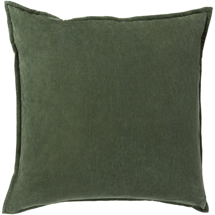 Cotton Velvet Pillow Polyster With Insert 18"x18"