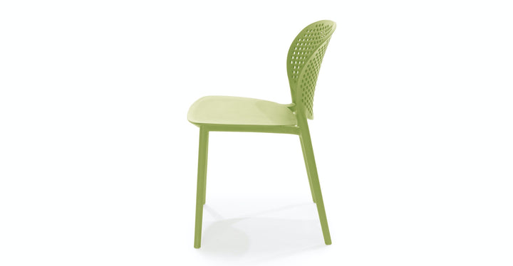 Dot Citrus Green Dining Chair