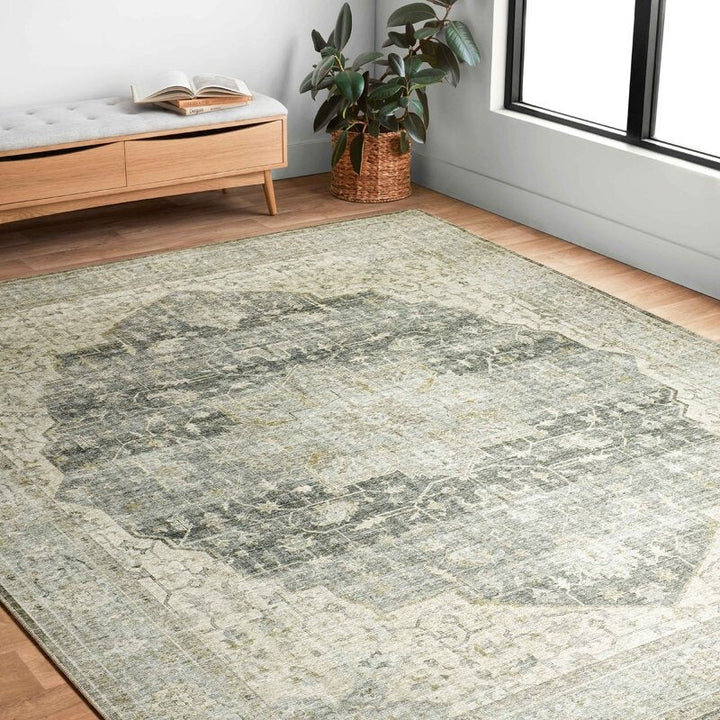 Appy Performance Gray Green Rug