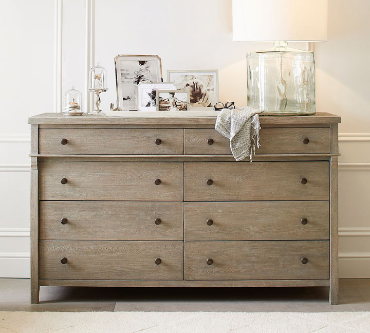 Toulouse 8 Drawer Wide Dresser