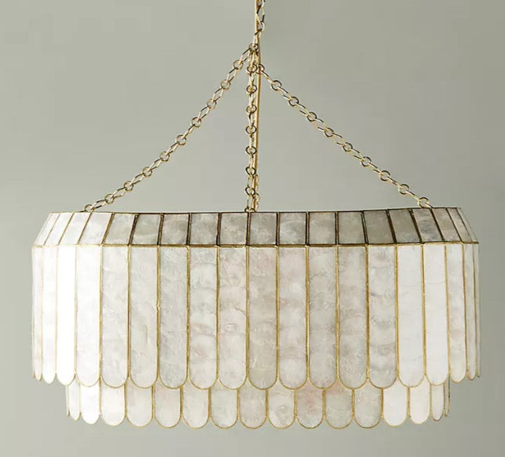Madelyn Oval Faceted Chandelier