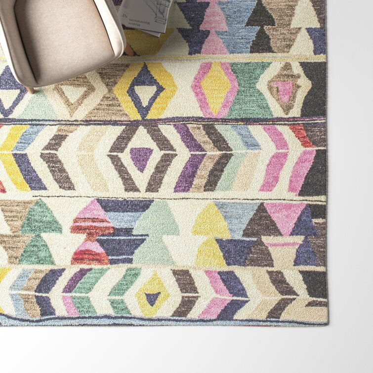 Kylan Tufted Wool Area Rug-8'6"x11'6"