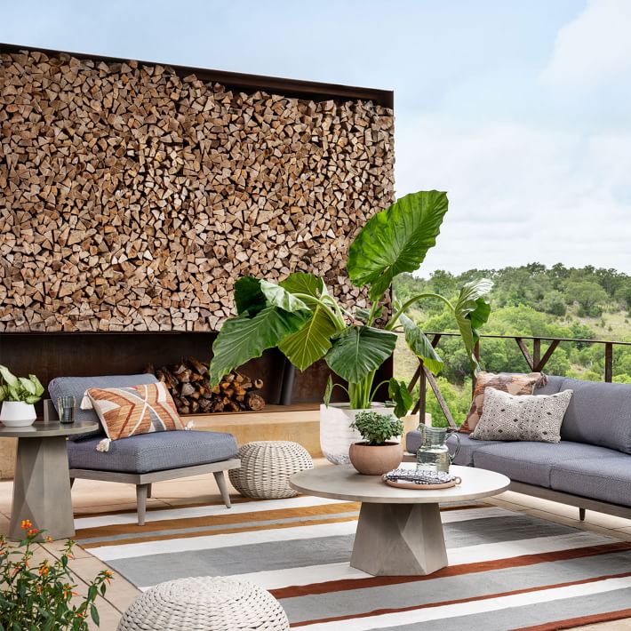 Outdoor Prism End Table