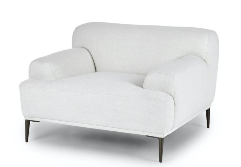 Abisko Quartz White Lounge Chair