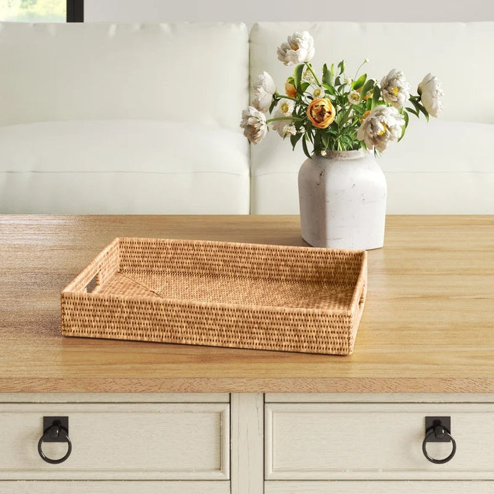 Landers Rattan Tray