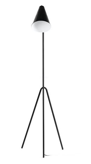 Gira Matte Black Floor Lamp