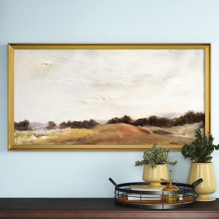 Fields Of Gold Frame Art  42.5 x 22.5