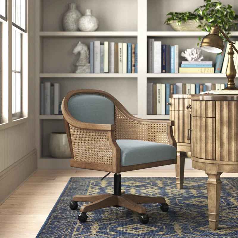 Sesena Solid Wood Home Office Task Chair