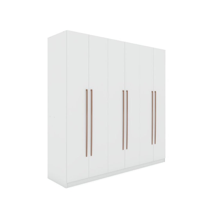 BRASSFIELD FREESTANDING WARDROBE ARMOIRE