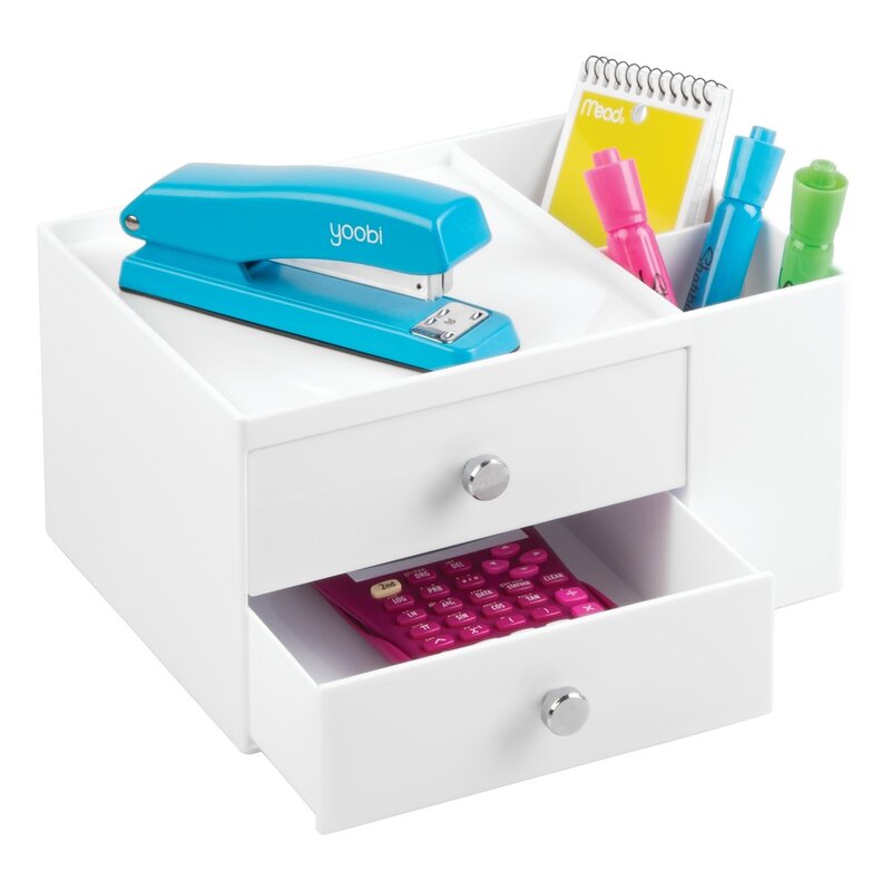 Clint Storage Box and Pencil Cup Organizer