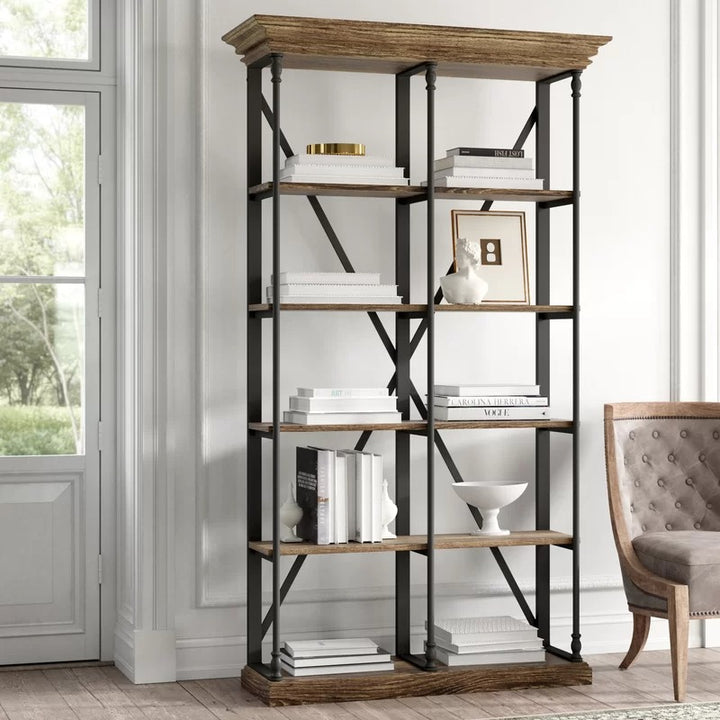 Harlee Etagere Bookcase