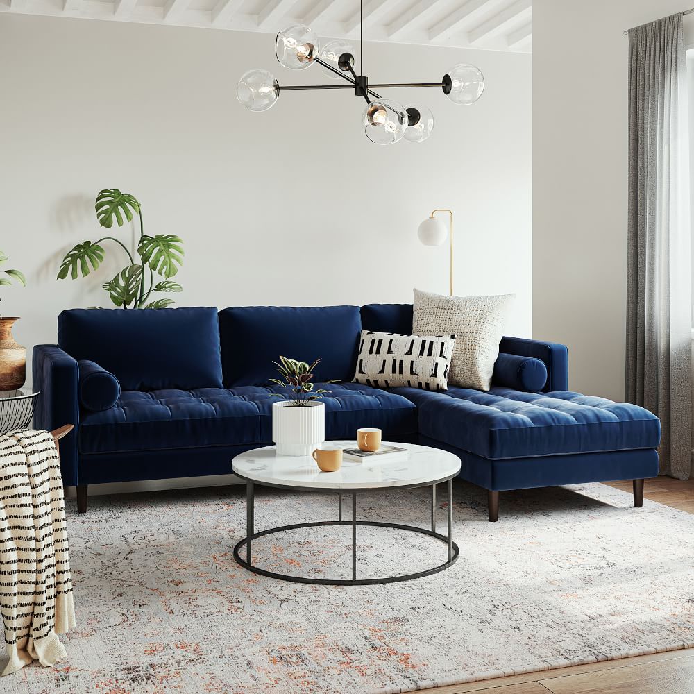 Dennes 2 Piece Chaise Sectional