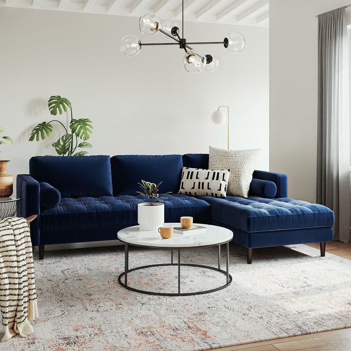 Dennes 2 Piece Chaise Sectional