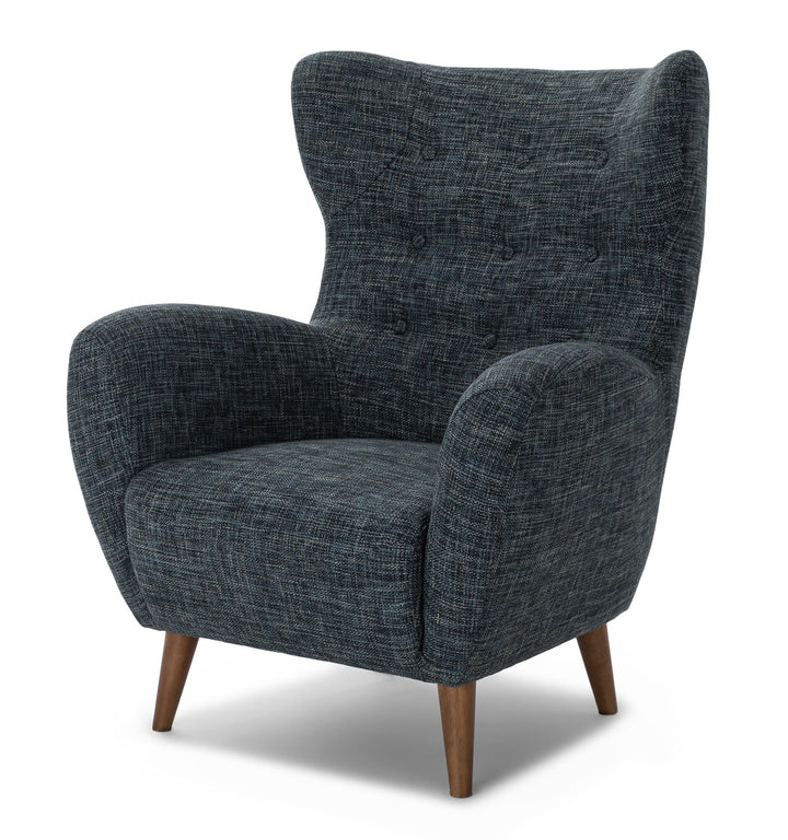 Mod Blue Berry Armchair