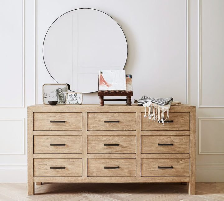 Linwood 9 Drawer Wide Dresser
